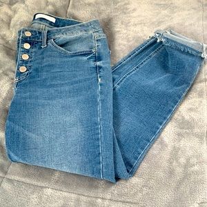 LC Lauren Conrad high-rise skinny jeans size 8
